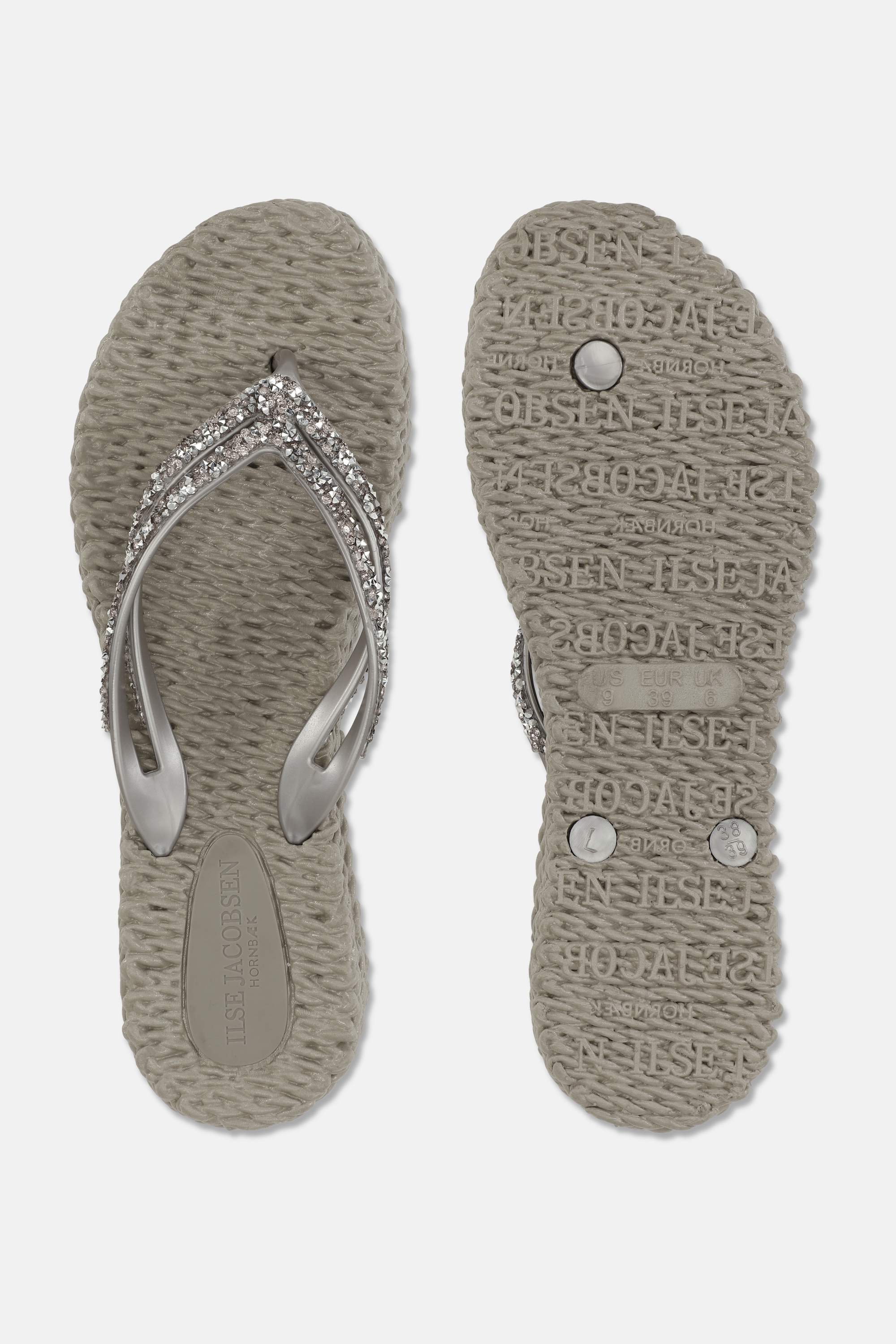 Plateau Flip-Flops Glitzersteine - Atmosphere